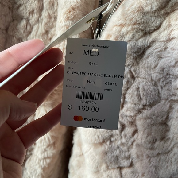 NWT Dylan Sherpa Zip Up - Picture 4 of 4